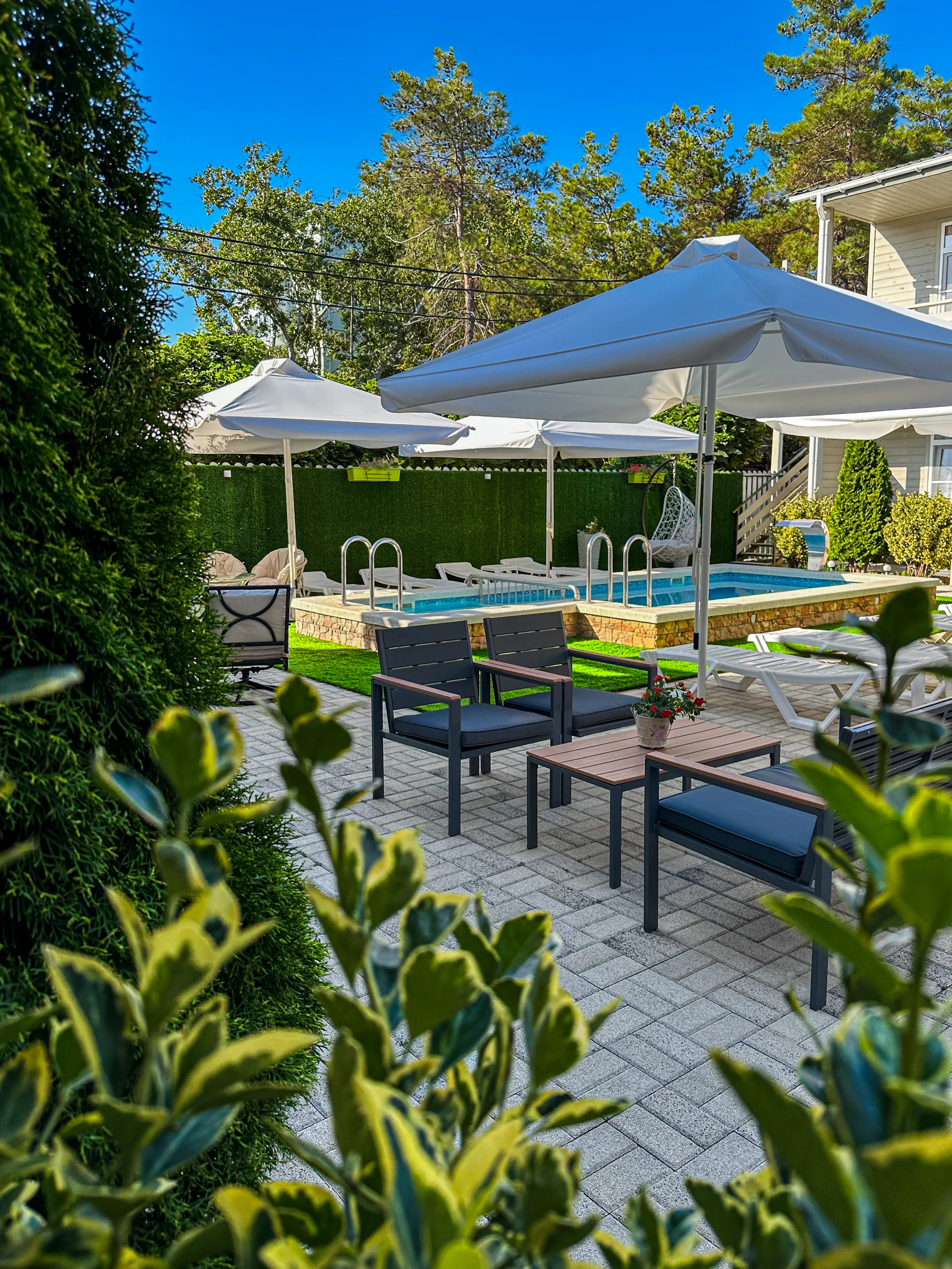 Summer Family Hotel - вид на территорию отеля